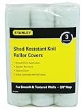 STANLEY RCST31895 Premium High Capacity Polyester Roller Cover, 9-Inch x 3/8-Inch, 3-Pack by Stanley