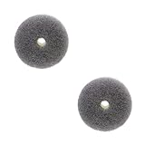 マーナ (marna) 洗面スポンジ POCO ポコ リフィル (2個入り) 洗面台 スポンジ (付け替え/浮かせる収納) 洗面所 掃除 グレー W647GY