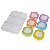 Lovoski 子供　赤ちゃん　キッチン　フードボックス　収納ケース　離乳食保存容器　食品貯蔵　全2サイズ - サイズＢ