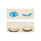Yellow Owl Workshop アメリカ発キュートなスタンプ <MAKE-IT-MINE Rubber Stamp EYES WINK アイズウィンク > YO-LS111