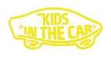 【全16色】人気!キッズ イン カー ステッカー!Kids in car Sticker /車用/シール/ Vinyl/Decal /バイナル/デカール/ステッカー/KIC-1 (黄色) [並行輸入品