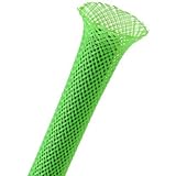 Techflex 1 / 8 " Expandable Sleeving 25 ft。ネオングリーン