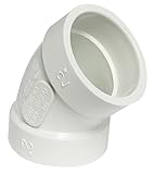 Canplas 414182bc PVC Sew 45度Ell 2インチHXH