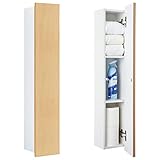 INAX　LIXIL・リクシル　アクセサリー　壁付収納棚【TSF-103U】　コーナーミドルキャビネット　【TSF103U】　LD(クリエダーク)