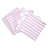 Trend Lab Orchid Bloom Wash Cloth Set, Purple by Trend Lab
