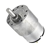 Dovewill 37GB-520 6V DC　高トルク　ギア　ボックス　マイクロ　減速　モーター　銀色　全11サイズ - 61RPM