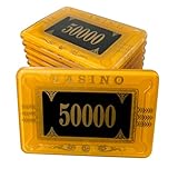 TX GIRL アクリル製 ポーカーチップ カジノチップ チップ ポーカーチップ 10枚 セット ポーカー カジノ 14色