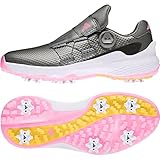 [アディダスゴルフ] ゴルフシューズ ウィメンズ ゼッドジー23 ボア ダークシルバーメタリック/ソーラーゴールド/ビームピンク 24.0 cm