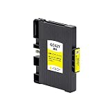 【pomme】 GC42Y イエロー 顔料 単品 リコー対応 インク 残量表示機能付 ISO14001/ISO9001認証工場 (GC42 GC42H)