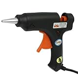 DealMux US Plug AC 100-240V 20W Noir Orange Chauffage de fusion Colle outil Gun