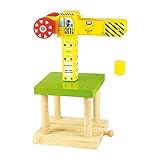 Bigjigs Rail BJT175 Big Yellow Crane [並行輸入品]
