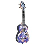 ORTEGA オルテガ ウクレレセット Keiki Ukulele アガチストップ/ABS樹脂ボディ ソプラノ Spaceman K2-SP (チューナー/ストラップ/ピック5枚/特製バッグ付属) 【国内正規品】