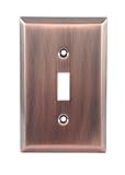 GEアンティーク銅従来壁プレート Single Switch Wall Plate 57331 1