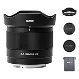 VILTROX AF 20mm F2.8 FE 超広角マイクロレンズ ソニーEマウント カメラレンズ 大口径 瞳AF対応 オートフォーカス フルフレーム ミラーレスカメラ α7CR α7CII α7C α7 IV III α7RV α7SIII α9III α6700 α6600 α6400 ZV-E10 IIなどに適用 自分撮り ストリート撮影 旅行撮影 vlog