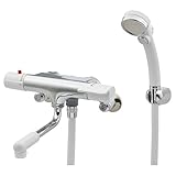 カクダイ バス用 サーモスタットシャワー混合栓 173-114