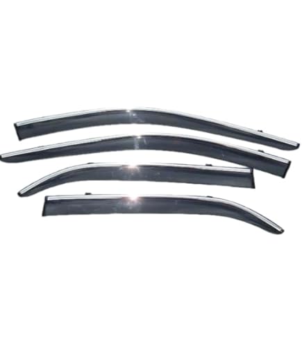 クラウンスポーツ純正サイドバイザー モノトーン用メッキ枠　前後窓　4枚分 クラウンスポーツ純正サイドバイザー モノトーン用メッキ枠 前後