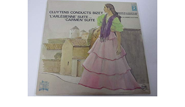 Amazon ビゼー作曲 アルルの女 第1組曲 第2組曲 カルメン組曲 ビゼー Cluytens Conducts Bizet ミュージック 音楽