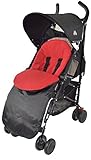 Footmuff / Cosy Toes Compatible with Buggy Pushchair Stroller Pram Red by For-your-Little-One