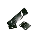 4" Heavy Duty Powder Coated Safety Hasp & Staple