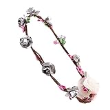 Domybest子供　ベビー　花冠　フラワーヘアバンド　ヘッドドレス ヘアアクセサリー　結婚式　ブライダル　子供用　髪飾り 女の子　キッズ 髪飾り 花かんむり ウェディング フラワー ヘッド　誕生日　