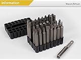 33ピースcr-vドライバービットセットマイナス六角ネックポジドライブパワービット6.35ミリメートル六角シャンク電動パワーツールアクセサリー