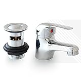 Modern Arian Single Lever Tommy Low Pressure Basin Chrome Mixer Tap with a Classic Design with a FRE