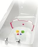 ** NEW ** BabyDam Bathwater Barrier | Baby Bath Tub | Converts A Standard Bath To A Baby Bath (White