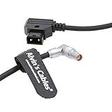 Alvin's Cables 電源ケーブル 80cm RED Komodo対応 回転式L型2ピン メス - Dタップ L字プラグ