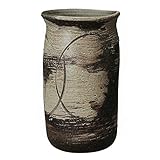 古窯白刷毛目傘立 信楽焼　陶器　傘立て