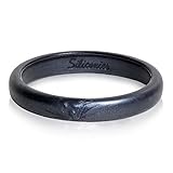 Siliconies BB Teething Bangle (Teething Jewelry) (Metallic Black) by Siliconies
