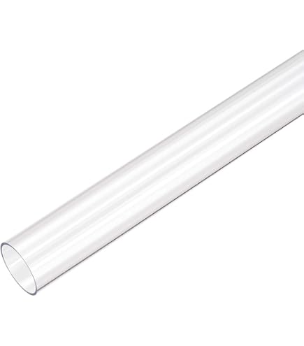 Amazon.co.jp: uxcell 塩ビパイプ 内径9mm x外径10mm 長さ0.5 m クリア