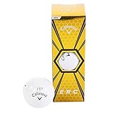 キャロウェイ(Callaway) (CALLAWAY) E・R・C ボール ボールド ホワイト 3個入り BL CG ERC 19 3B WH