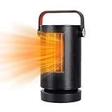 セラミックヒーター 電気ファンヒーター 足元ヒーター 暖房器具 小型 2秒速暖 自動首振り 1000W/700W 2段階切替 静音 省エネ