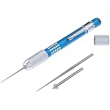 ビーズリーマー ダイヤモンドチップ3本付き 12cm 天然石 ビーズ 穴拡張 バリ取り 手動 天然石 パワーストーン ブレスレット ピンバイス