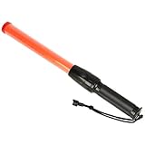 SK11 LED指示バトン 赤色 点滅・点灯切り替え可能 420mm ショートサイズ