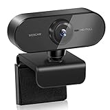 Yihao ウェブカメラ フルHD1080P webカメラ 30FPS 200万画素 マイク内蔵 USBカメラ オートフォーカス 左右360