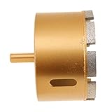 Lovoski ドリルビット　電気ドリル　磁器　大理石　花崗岩、スレート　ガラス　切削工具　使いやすい　２８サイズ選べ - ゴールド, 85mm