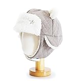 Happytreeキッズ赤ちゃん冬暖かいフリースCoifフードEarflap Hat