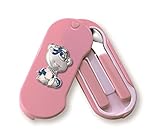 Silver Touch USA Sterling Silver Bear Utensil Set, Blue by Silver Touch USA