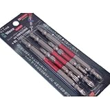 Wera(ヴェラ) スレンダーバイトーションビット　5本組【+2×65mm（2本）・110mm(3本）】 5WS2000