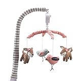 Deer & Bird Characters Decorative Musical Mobile by Lolli Living