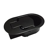 Kesoto ソファリリースハンドル　ソファリリースレバー　交換用　プラスチック製　全2色 - 黒