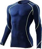 インナーシャツ 長袖アンダーシャツ 秋冬 ジャウィン Jawin 綿jd-52034 ネービー Ｌ