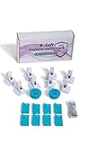 b-safe磁気赤ちゃん安全キャビネット&引き出しロックセットSuitable for子保護 – 8ロック+ 2キー