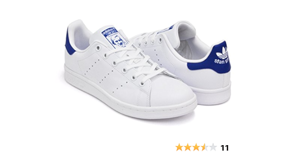 Amazon アディダス Stan Smith J スタンスミス ジュニア Ftwwht Ftwwht Eqtblu S 25 5 7 Jrus 並行輸入品 Adidas アディダス スニーカー
