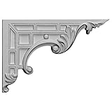 Ekena Millwork SB09X07NS-R 9-Inch W by 6 1/4-Inch H by 5/8-Inch D Nestor Stair Bracket, Right [並行輸入品