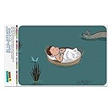 ベビーMoses in a basket ChristianホームビジネスオフィスSign 4" x 6" STL07.Z000631_8