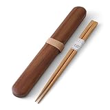 CRAFT KONOMI/Myはしセット 大（箸箱 ウォールナット 大/箸 楢 大）