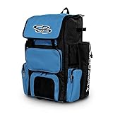 Boombah Rolling Superpack野球/ソフトボールギアバッグ – 23 – 1 / 2 " x 13 – 1 / 2 " x 9 – 1 / 2 " – 52色伸縮ハンドルと – H