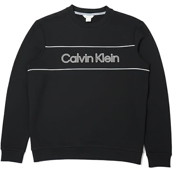 【新品】カルバンクライン ラウンジ 刺繍ロゴトレーナー ブラック M Calvin Klein - 【新品】カルバンクライン ラウンジ 刺繍ロゴ